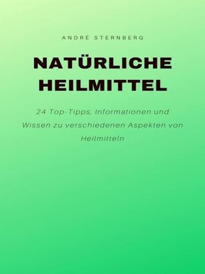cover image of Natürliche Heilmittel